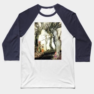 Trees and the Axe - Arthur Rackham Baseball T-Shirt